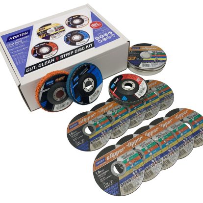 NORTON CUT, CLEAN & STRIP DISC KIT - 115MM